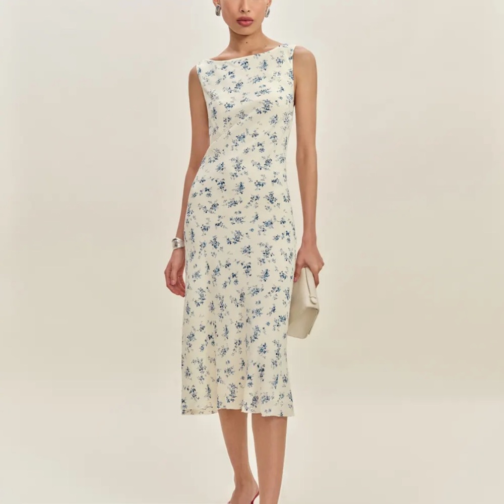 Reformation Topanga Dress Orlaya Small NWT